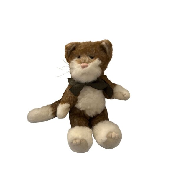 The Boyds Collection Vintage Movable Cat & Sheep Stuffed Animals Set - Picture 2 of 7